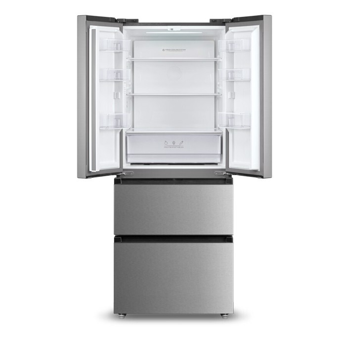 Inventor Psugio Ntoulapa 391lt Total NoFrost u178xP70.3xB68.6ek. Inox PSF4D-17870INX